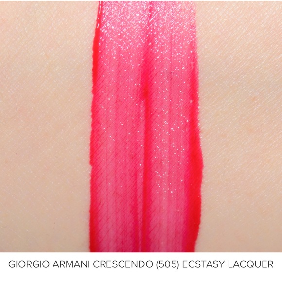 🆕 NIB Giorgio Armani Ecstasy Lacquer Crescendo (505) lip color - Picture 5 of 10